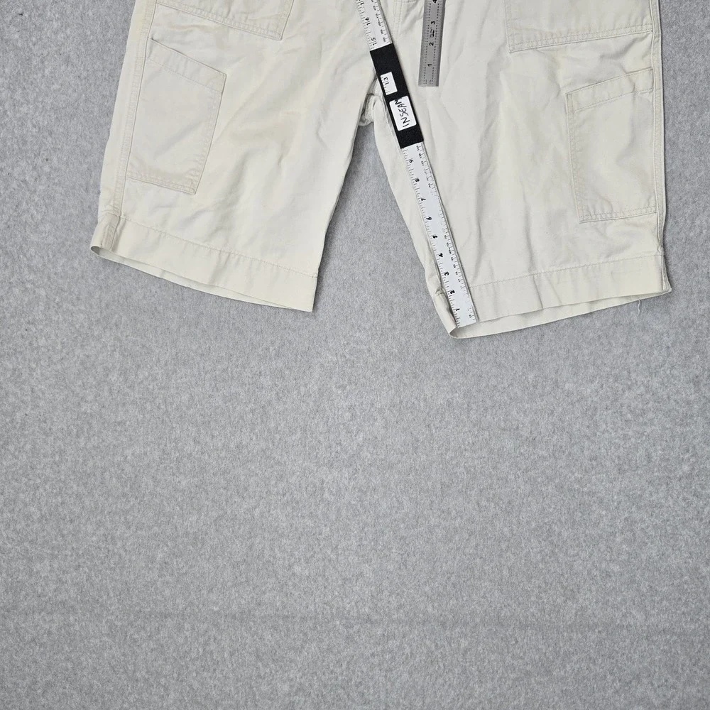 Polo Jeans Company Ralph Lauren Men Shorts 38 Beige Cargo Twill Field Y2K READ